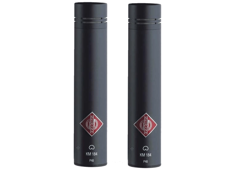 Neumann KM 184 mt stereopar svart finish 